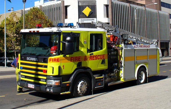 Scania pumper