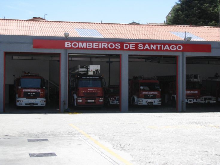 Fire Station Santiago de Compostela, Spain