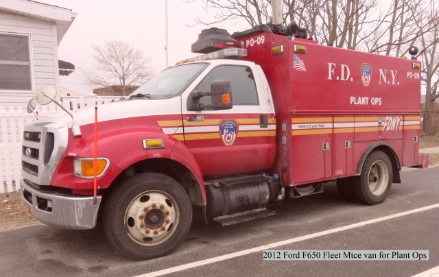 FDNY Plant Ops 2012 Ford F650