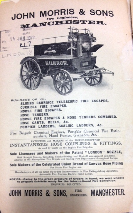 John Morris advert Salford/Manchester