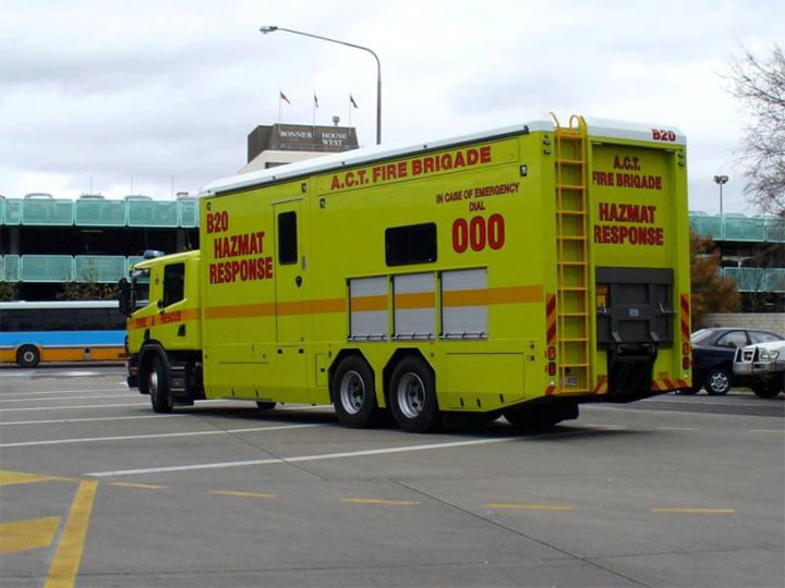 A.C.T. Fire Brigade HazMat unit