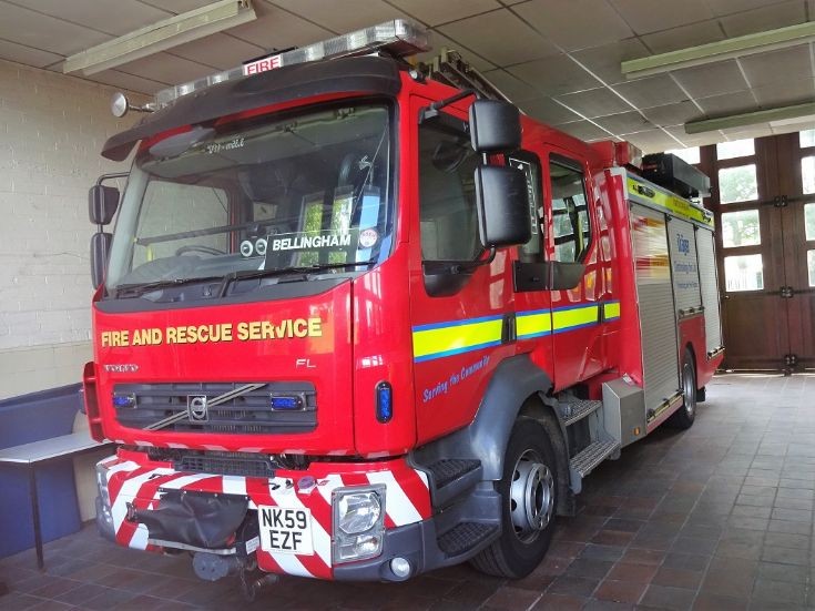 Volvo FL6 NK59EZF Northumberland Fire RS