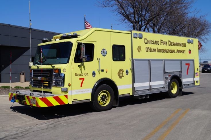 Chicago O'Hare airport Squad 7