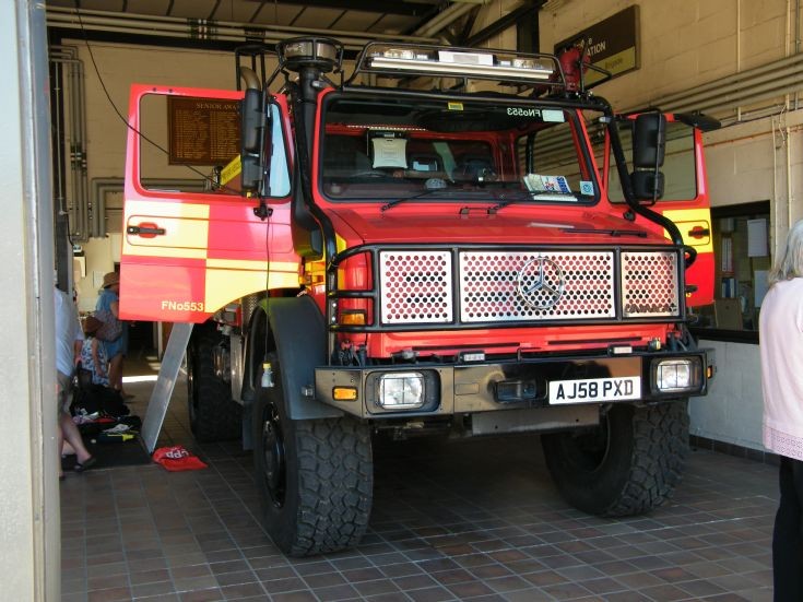 AJ58 PXD Haslemere Mercedes Unimog