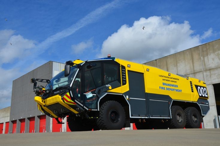 Crashtruck Antwerpen