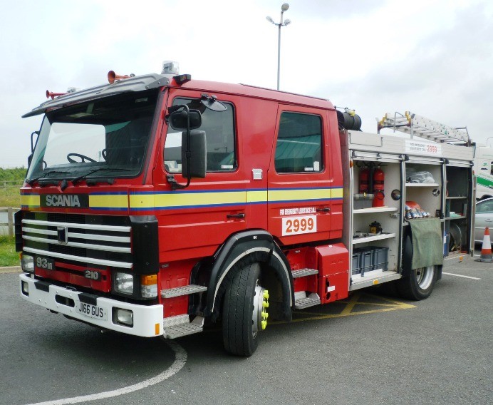 Shotton Tata steel Scania Fulton & Wylie J166GUS