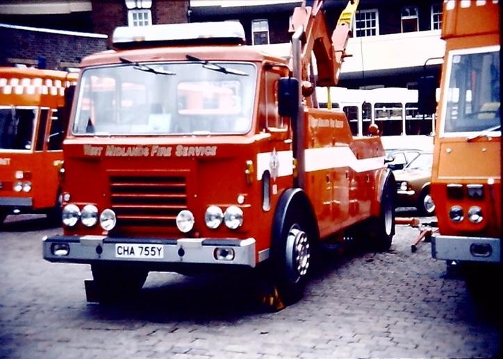 Bro Wrecker west midlands fire Dennis ERF CHA755Y