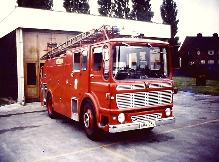 AWA108G AEC Merryweather Ergo WrE Sheffield