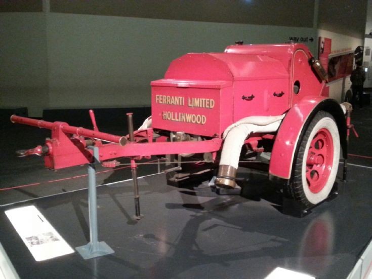 Wartime Dennis Trailer Pump 1941