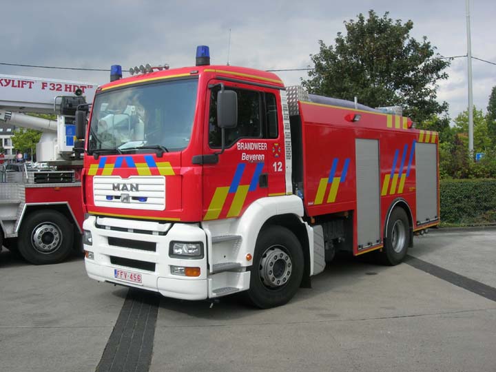 Brandweer Beveren MAN Watertanker