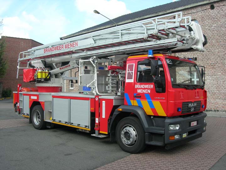 Brandweer Menen MAN Aerial Ladder Platform