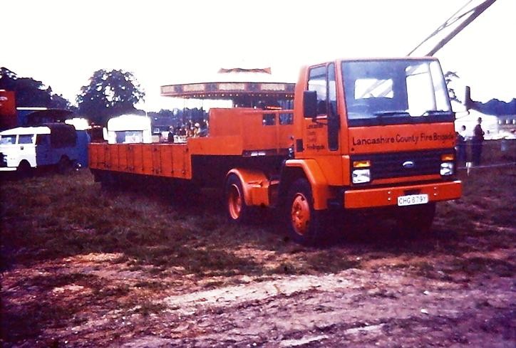 CHG679Y Ford Cargo semi trailer Lancs