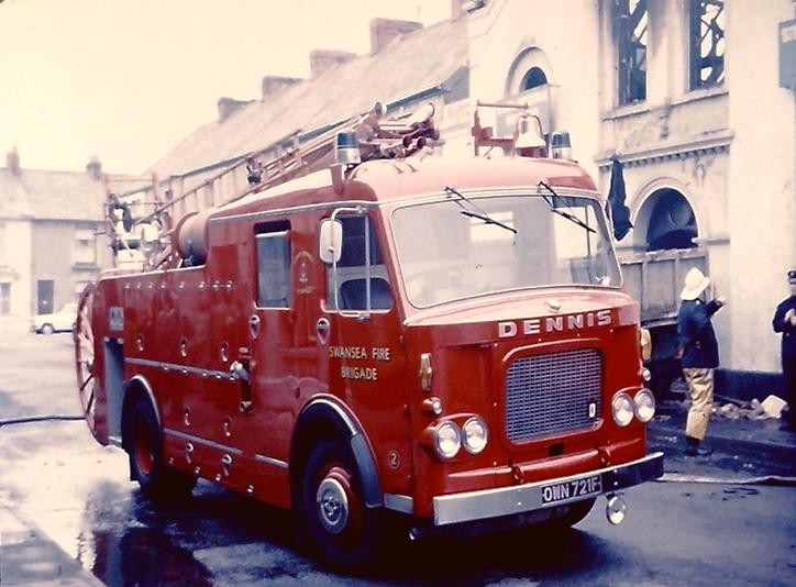 Dennis F43 Swansea PE  OWN 721F