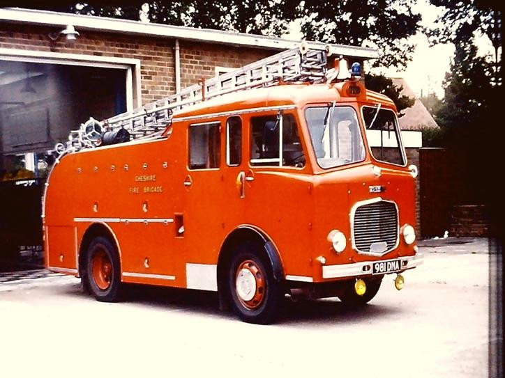 981DMA Dennis F24A PL Cheshire