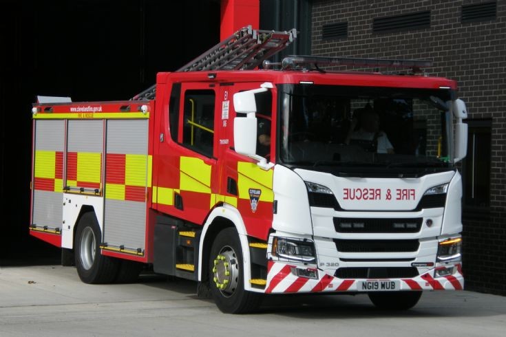 Cleveland Fire Brigade Scania NG19WUB