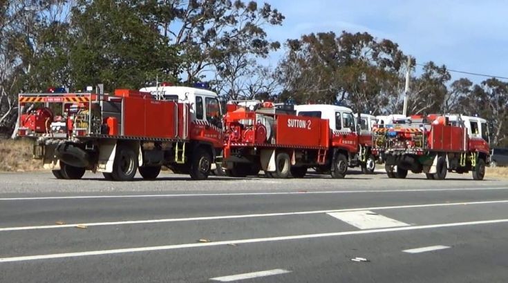 NSWRFS Strike Team Isuzu Australia
