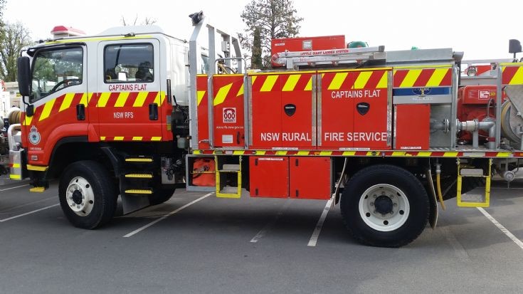 NSWRFS Tanker Isuzu Australia