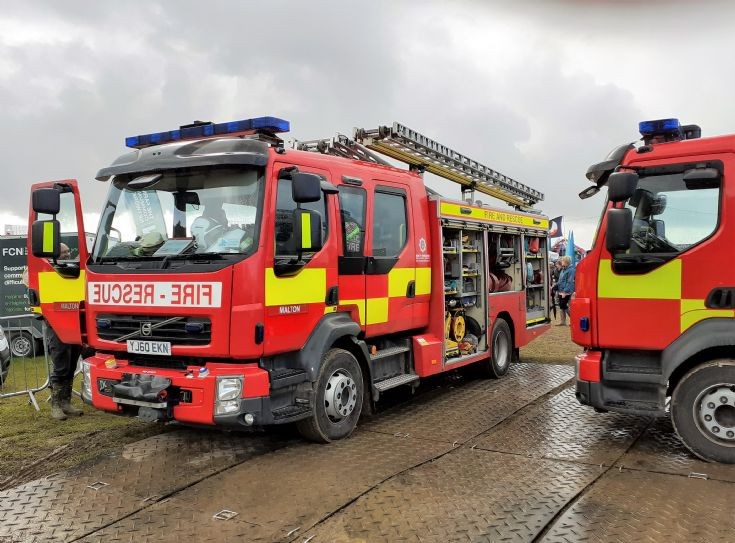 YJ60EKN Volvo FL/JDC North Yorkshire Fire RS