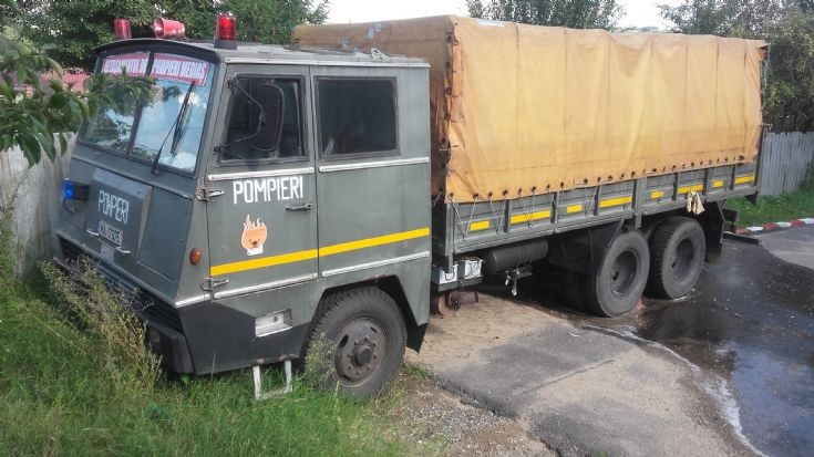 fire truck Pompieri Romania