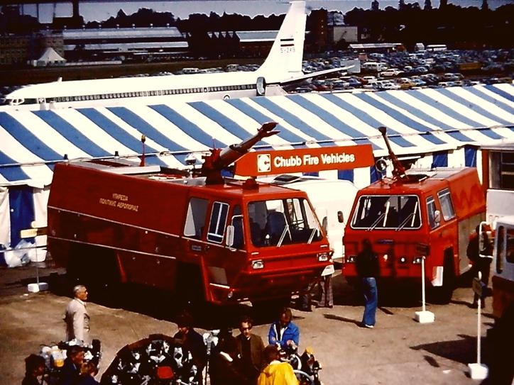 Farnborough Chubb stand 1980