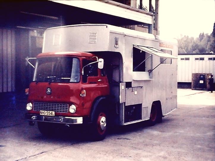 NHO554L Bedford TK/HFS canteen van CaV Hants Fire 