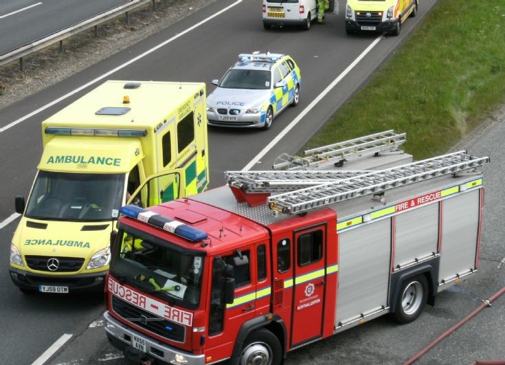 Volvo FL6 NX55AVN  North Yorkshire Fire RS