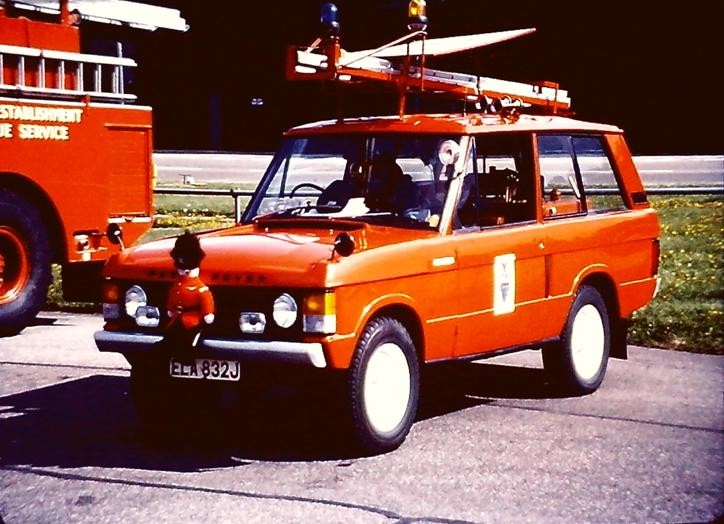 ELA832J Range Rover RAE rapid intervention vehicle