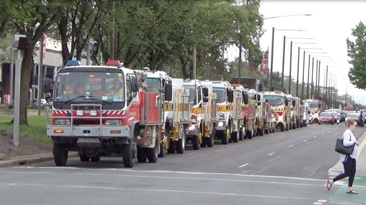 NSW & ACT rural fire service tankers Isuzu - Canbe