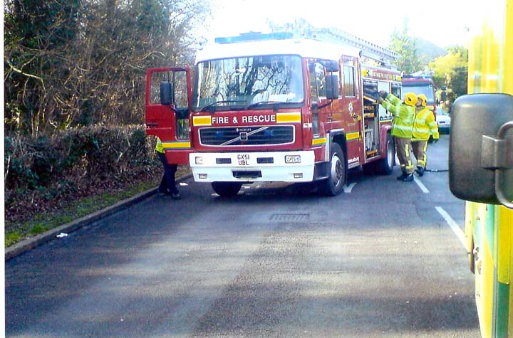 East Sussex Volvo Water tender ladder