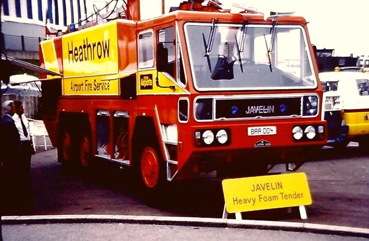 Gloster Saro Javelin Heathrow Heavy Foam Tender