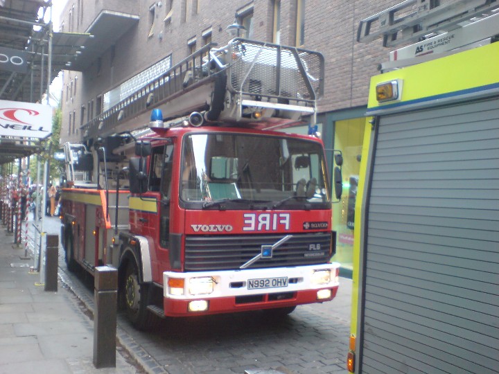 London Fire Brigade Volvo  HP