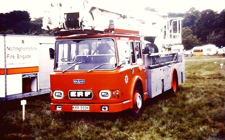 KRR999K ERF HCBA Nottinghamshire HP SS65'