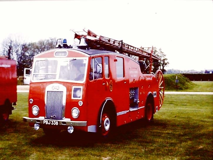 PBJ338 Dennis F12 PE at Duxford rally