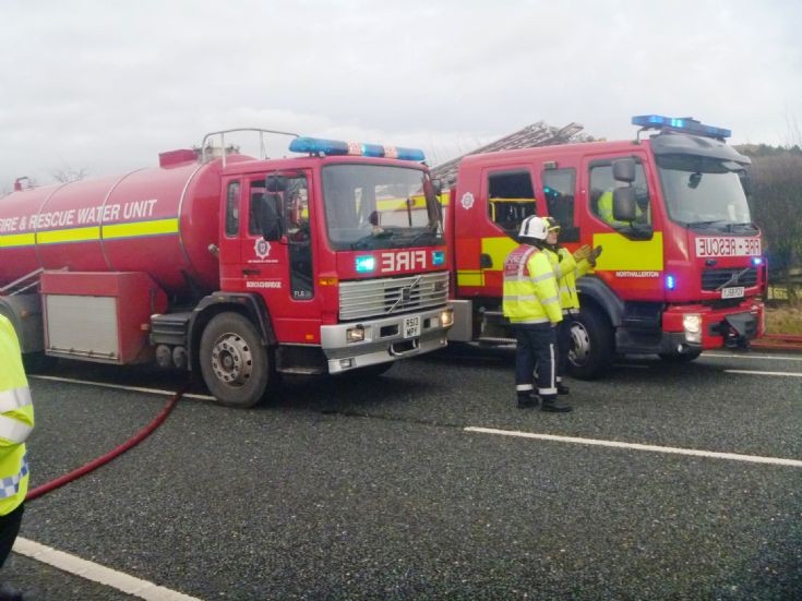 Volvo FL6 R513MPY tanker North Yorkshire Fire RS