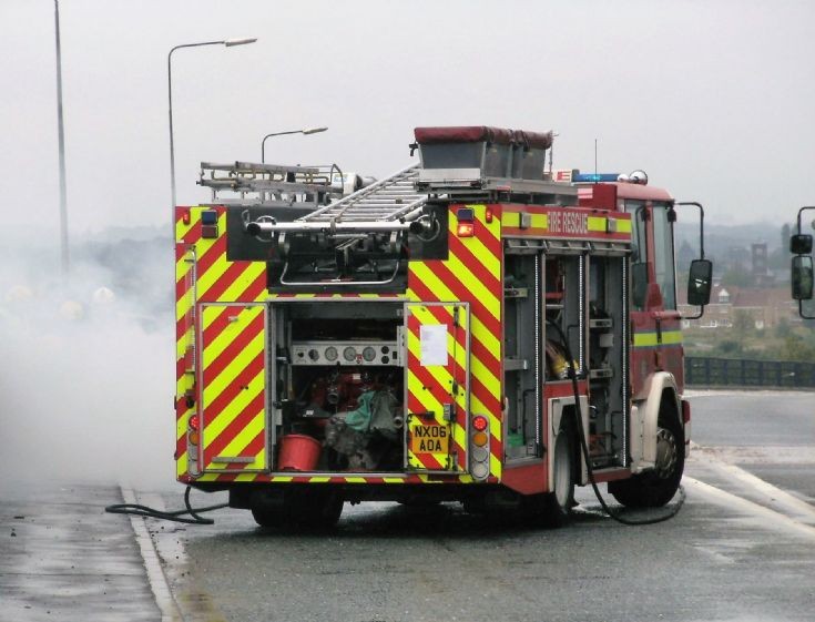 Dennis Sabre NX06AOA Cleveland Fire Brigade