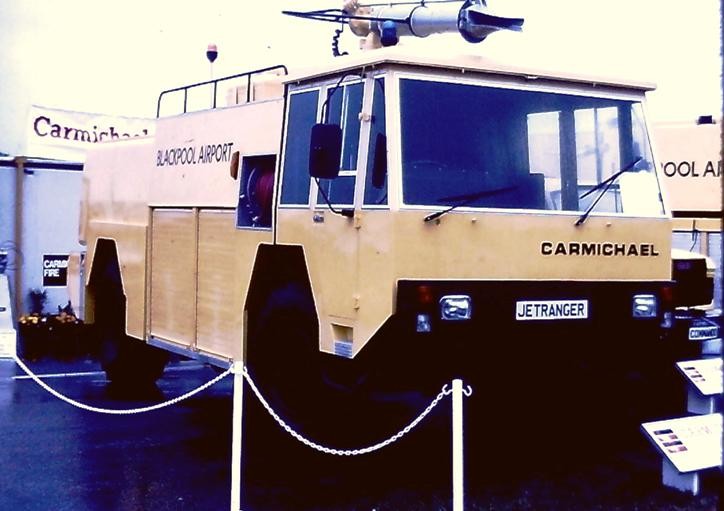 Blackpool airport S&D Carmichael Jetranger