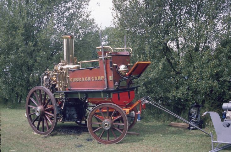 Curragh Camp Shand Mason steam fire engine