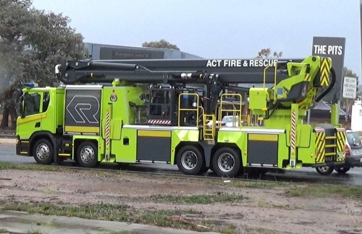 ACTFR Scania Rosenbauer aerial platform - 