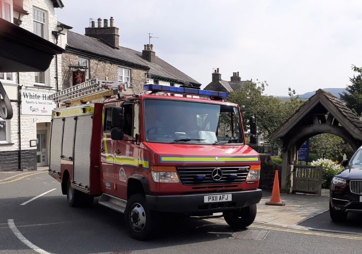 Mercedes 818D PX11AFJ Sedbergh, Cumbria Fire RS