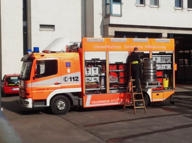 MB HAZMAT Truck Stuttgart