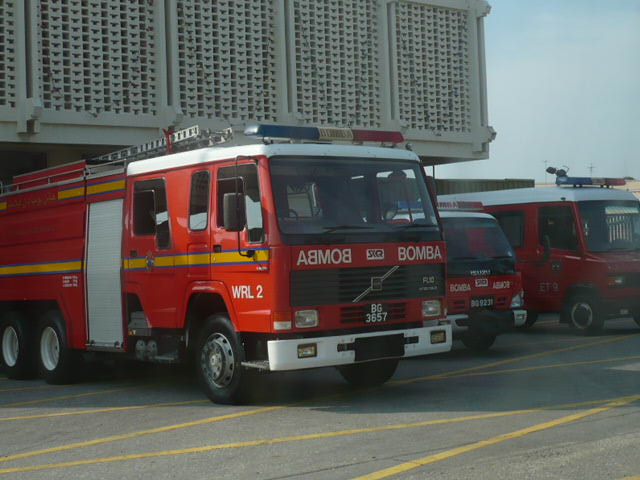 Tutong Brunei Fire station Line-Up