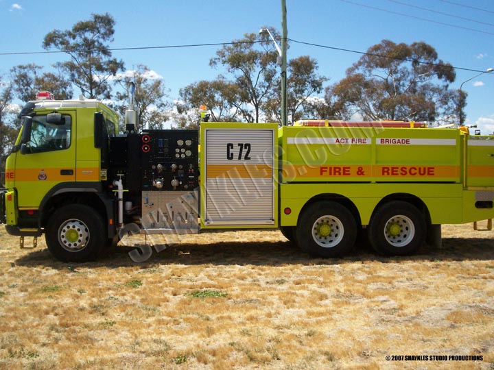 A.C.T. Fire Brigade CAFS Tanker 