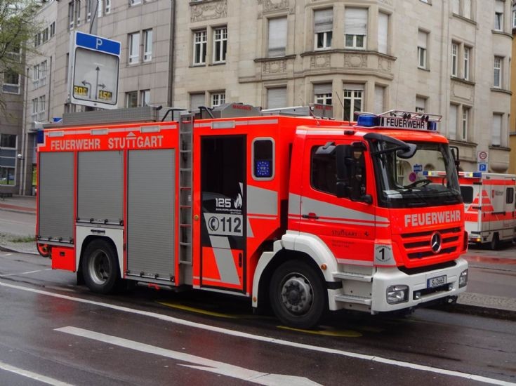 MB rescue pumper Stuttgart