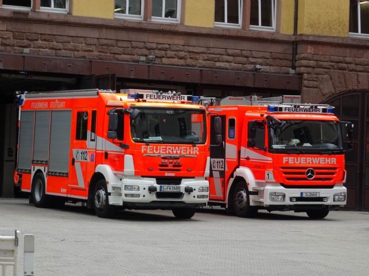 MAN & MB rescue pumpers
