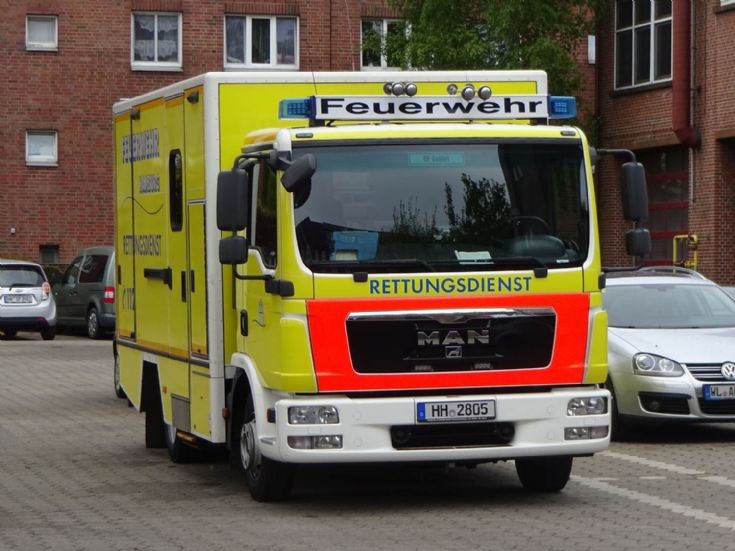 MAN Oversized patient transport