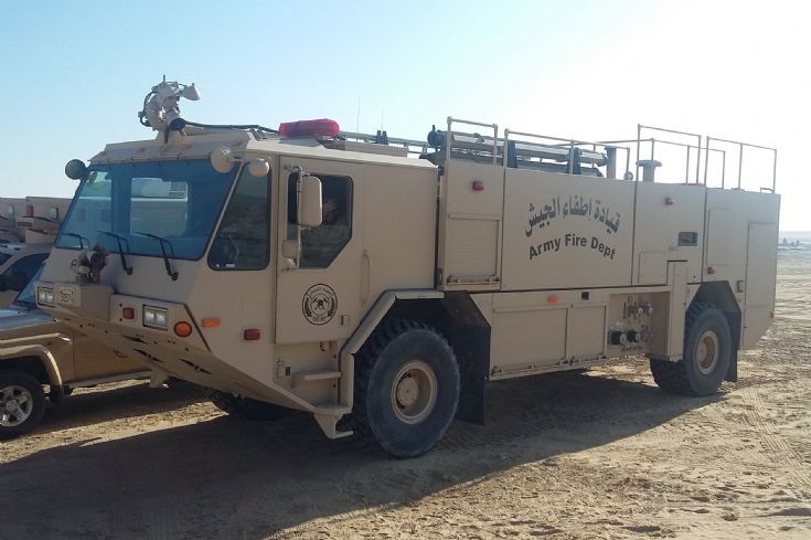 Oshkosh - Kuwait Army Crash Tender