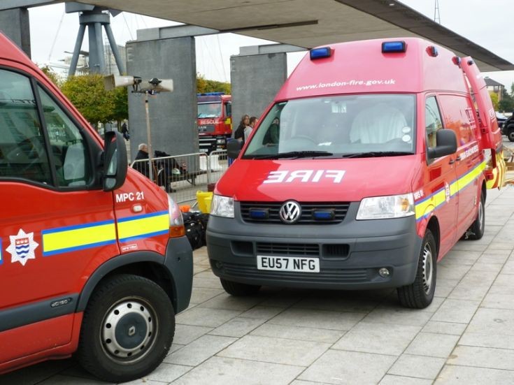 VW Transporter USAR support van EU57NFG