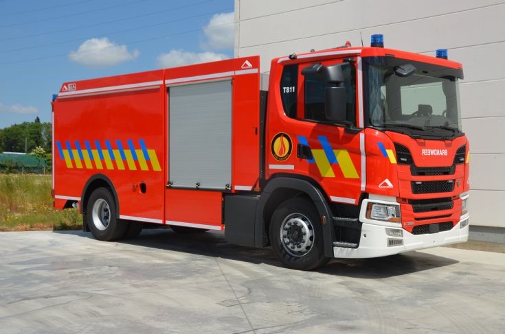 Water tanker Scania/Vanassche