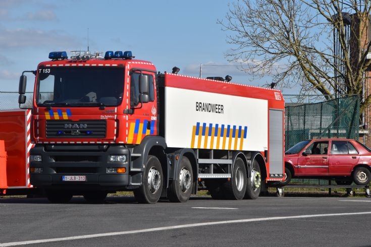 MAN / Fire Technics / Rosenbauer pump Water tanker