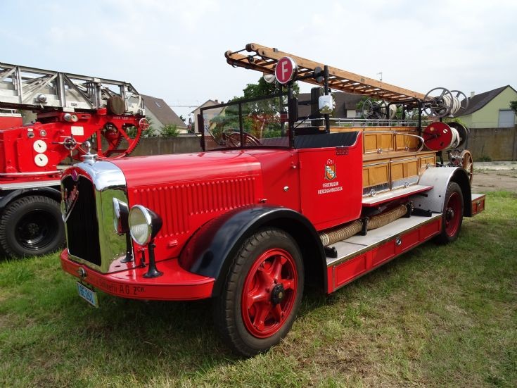 Saurer Kraftfahrspritze - Pump